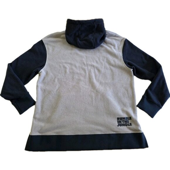 Under Armour Hoodie Mens XXL Gray Black Coldgear Muhammad Ali Rumble In Jungle - Picture 2 of 16